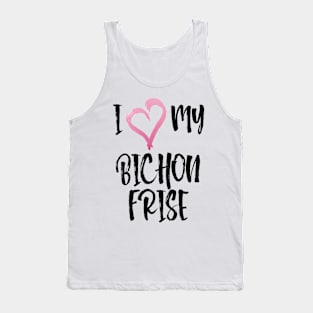 I Heart My Bichon Frise! Especially for Bichons Frise Dog Lovers! Tank Top